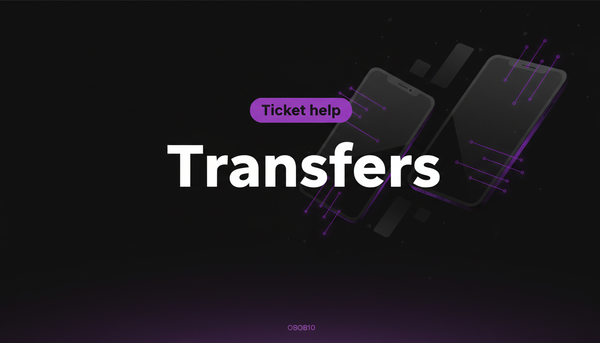 Ticket transfer not available: what it means (and what to do)